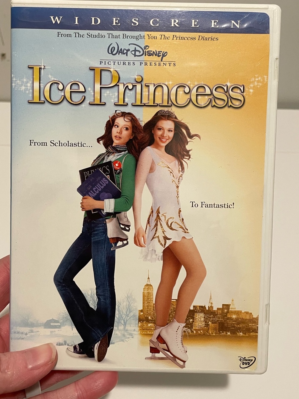 Disney's Ice Princess Movie Wide Screen DVD 2005 Michelle Trachtenberg Movie